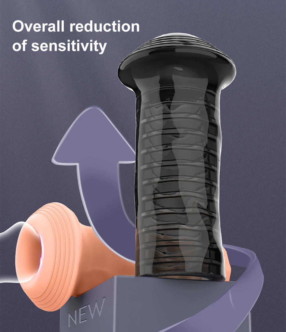 ถุงยางอนามัยเพิ่มขนาด แหวนอวัยวะเพศชาย ปลอกซิลิโคน TPE ชะลอการหลั่ง