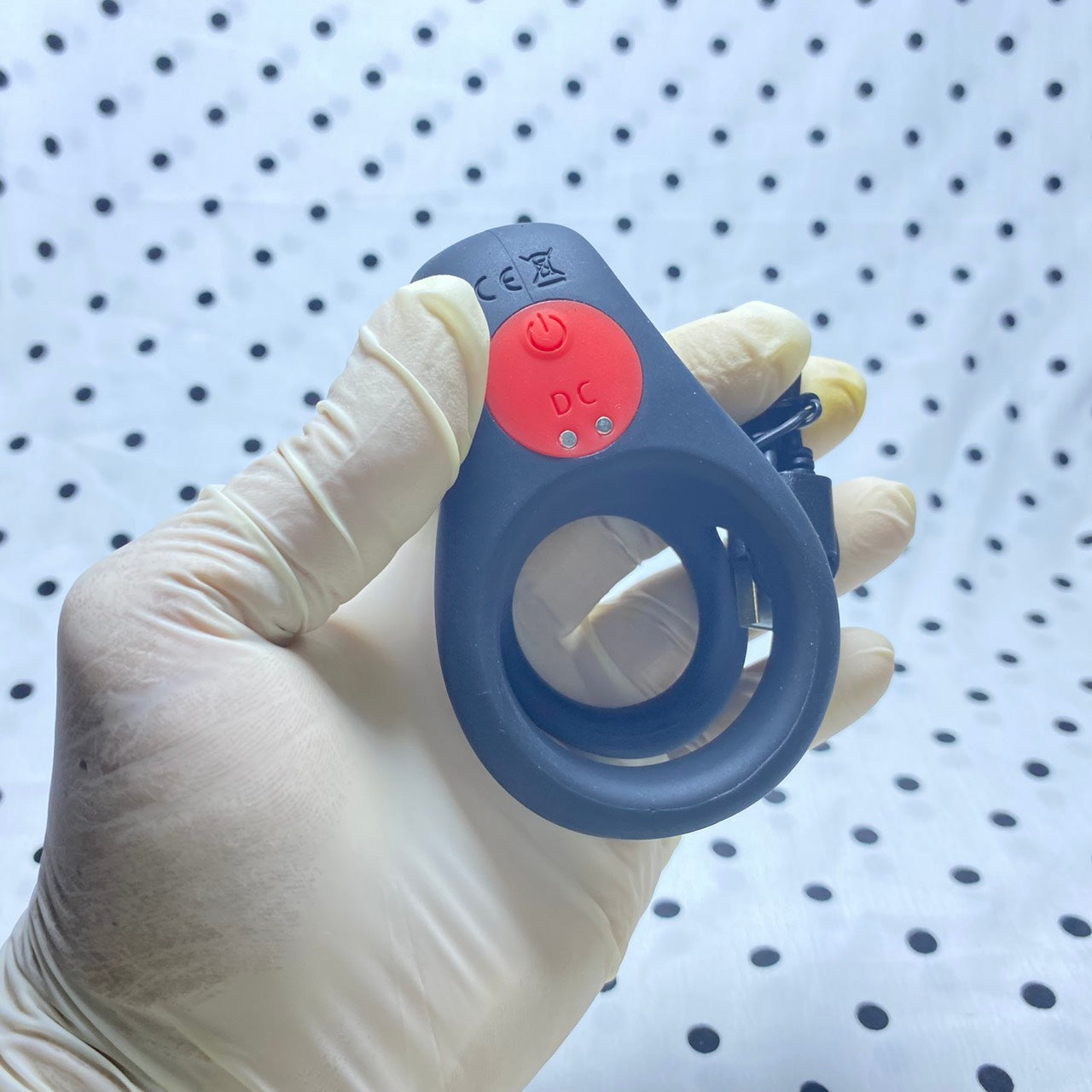 Double Ring Vibrating Ring - Semen Lock - Delay Ejaculation, Penis Exerciser for Couples