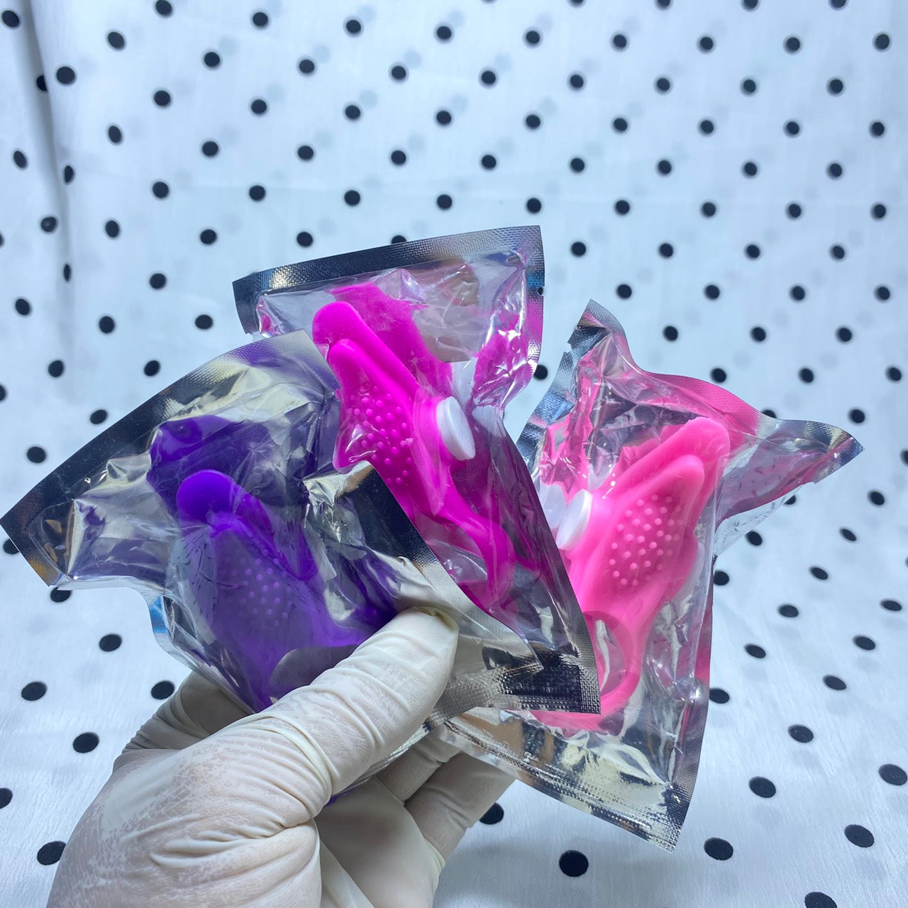 Rabbit Tongue Box-Type Delay Ejaculation Vibrating Ring - Electronic Penis Lock Ring