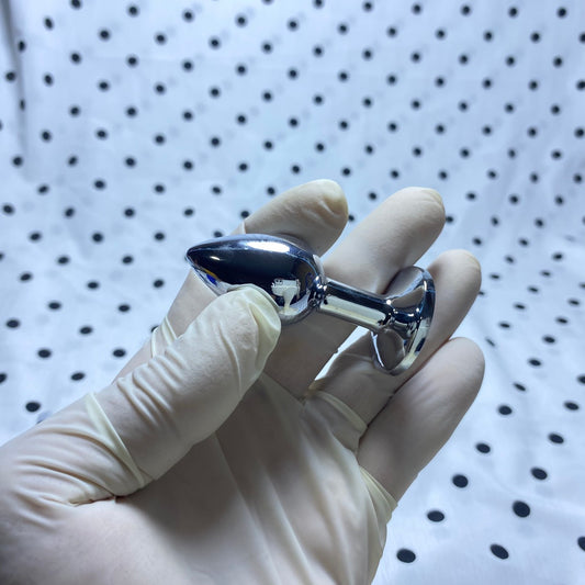 ขนาดมินิ (2.7 ซม.) ปลั๊กทวารหนักสแตนเลสขนาดใหญ่สำหรับใช้ในบ้าน - ของเล่นทางเพศสำหรับผู้ใหญ่ 77