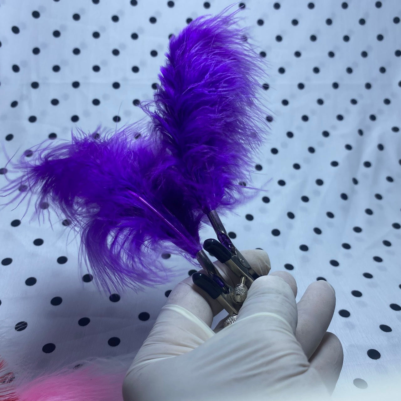 ð āļāļĩāđāļŦāļāļĩāļāļŦāļąāļ§āļāļĄāļāļāļāļ (Feather Nipple Clamps)