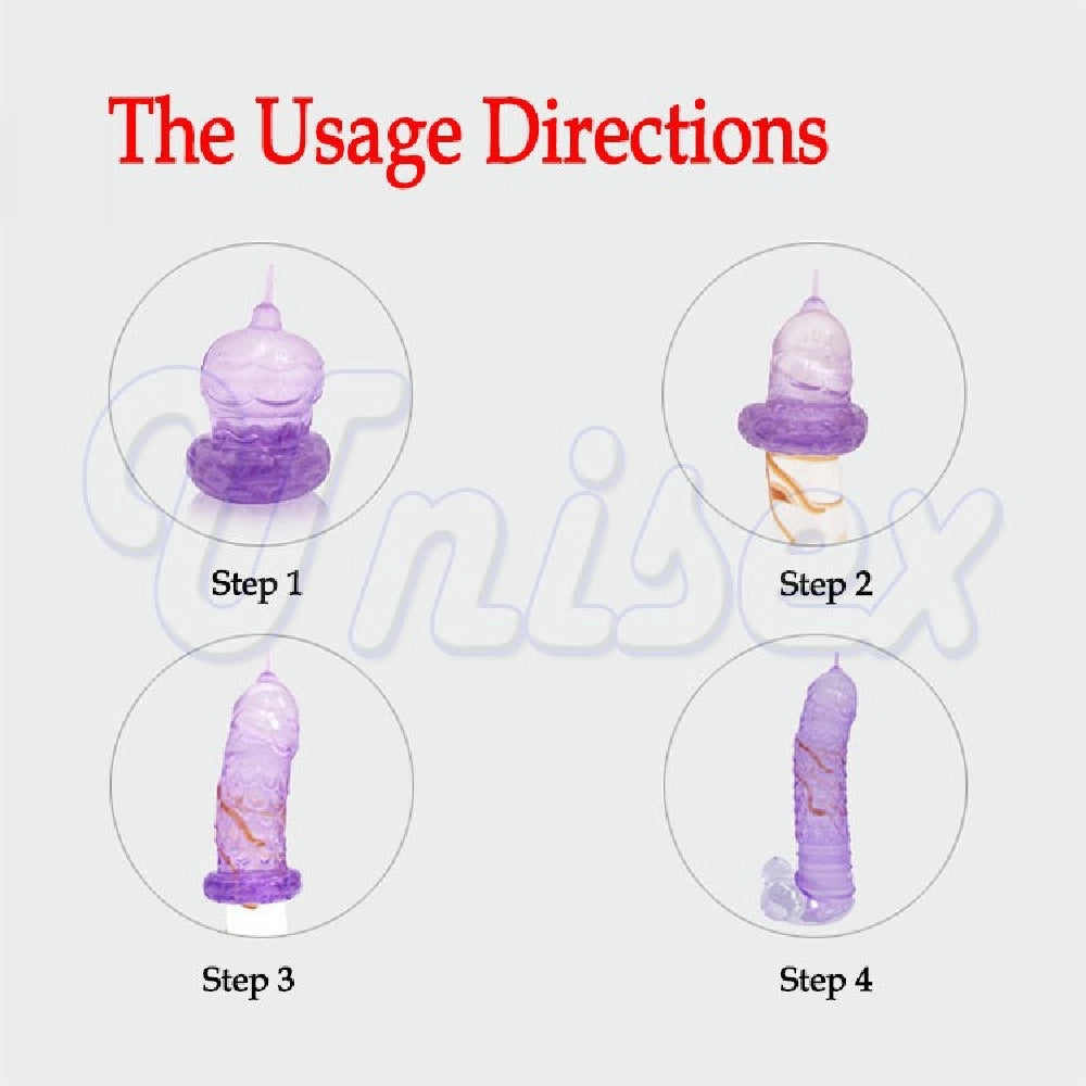 ปลอกเพิ่มขนาดน้องชาย ซิลิโคนนุ่ม