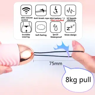 ภาพรีโมท-ควบคุม-ไข่สั่นไร้สาย-K632-ระยะ10เมตร