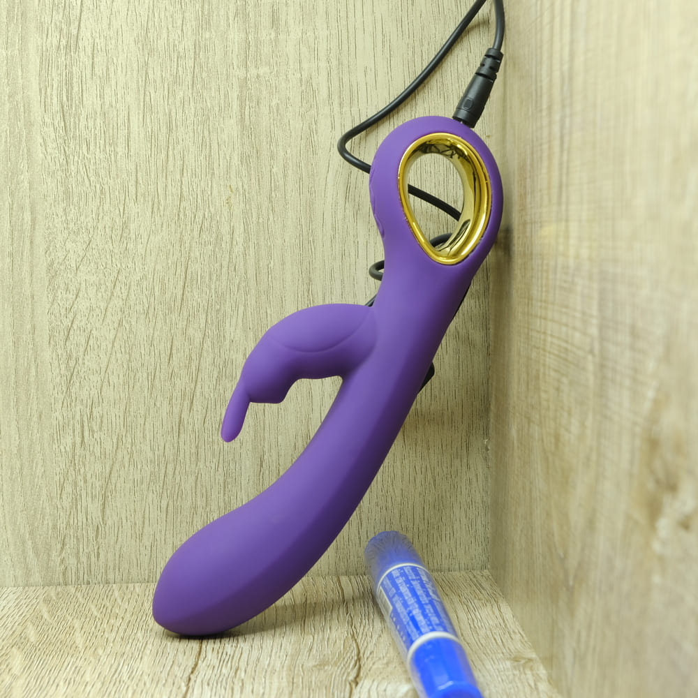 ภาพแสดงขนาด Dildo สั่น 10 โหมด พร้อมฟังก์ชันความร้อน 42C