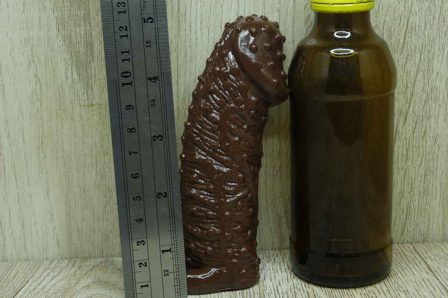 ภาพซูมพื้นผิวขรุขระของปลอกเพิ่มขนาด