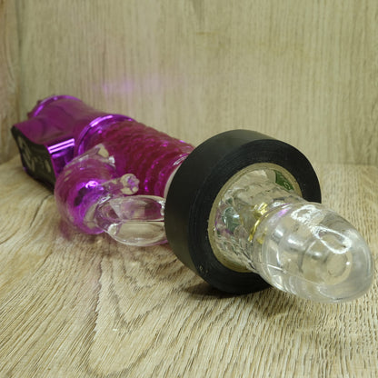 DILDO ลูกปัดสี: สั่นสะเทือน 360 องศา หมุนได้รอบทิศทาง