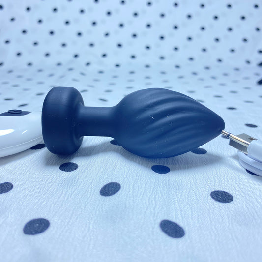 ปลั๊กสั่นสำหรับทวารหนัก ควบคุมด้วยรีโมท - ผลิตภัณฑ์สำหรับผู้ใหญ่