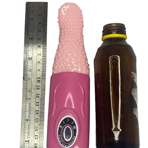 ลิ้นปลอมเลียพร้อมไข่สั่น (2-in-1 Licking Tongue Vibe)