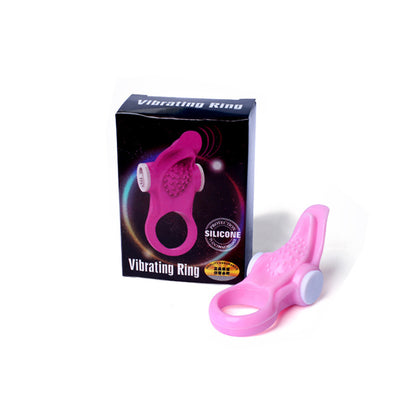 แหวนสั่นชะลอการหลั่งแบบกล่องลิ้นกระต่าย - แหวนล็อคองคชาตอิเล็กทรอนิกส์