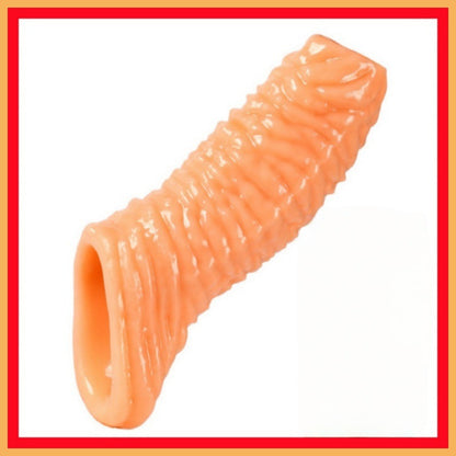 ปลอกหุ้มคริสตัลเพิ่มขนาดอวัยวะเพศชาย - ปลอกหุ้มฟันหมาป่าอันเป็นเอกลักษณ์ สำหรับคู่รัก