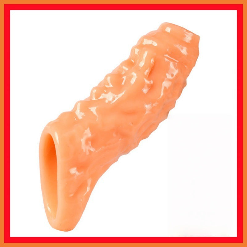 ปลอกหุ้มคริสตัลเพิ่มขนาดอวัยวะเพศชาย - ปลอกหุ้มฟันหมาป่าอันเป็นเอกลักษณ์ สำหรับคู่รัก