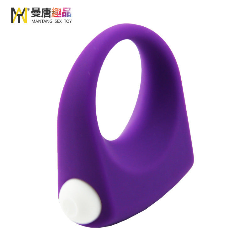 แหวนสั่นซิลิโคน Mantang สำหรับผู้ชาย - แหวนดีเลย์หลายจุด ของเล่นทางเพศ