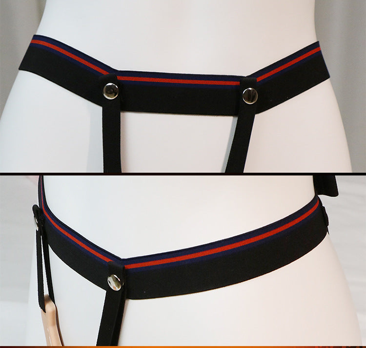 🖤 กางเกงทอม (Hollow Strap-on) | อุปกรณ์สวมใส่ซิลิโคนแบบกลวง สายรัดปรับได้