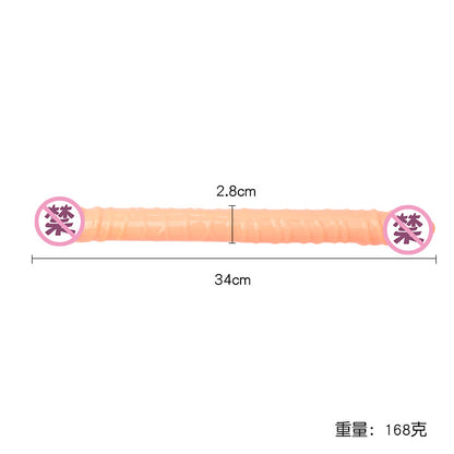 🐲 ดิลโด้สองหัว "มังกรคู่" (Double-Ended Dildo) | โค้งงอได้อิสระ เพื่อประสบการณ์ร่วมกันของคู่รัก