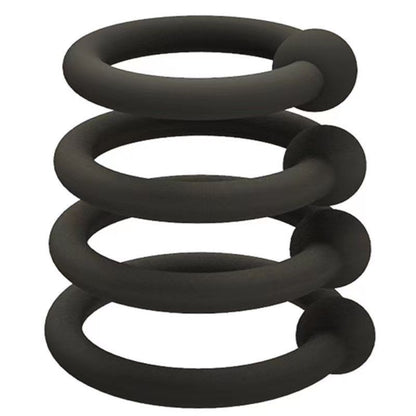 The Endurance 4X - ชุดแหวนรัดองคชาตปรับระดับ 4 ไซส์ เพื่อการชะลอการหลั่ง