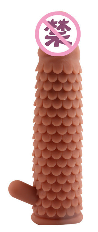 ถุงยางอนามัยทรงเกล็ดมังกร Sakura Fini - เพิ่มขนาดและหนาขึ้น พร้อมอนุภาคขนาดใหญ่แบบมีหนาม