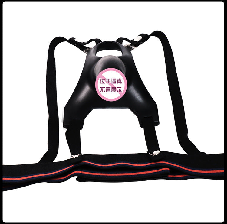 🖤 กางเกงทอม (Hollow Strap-on) | อุปกรณ์สวมใส่ซิลิโคนแบบกลวง สายรัดปรับได้