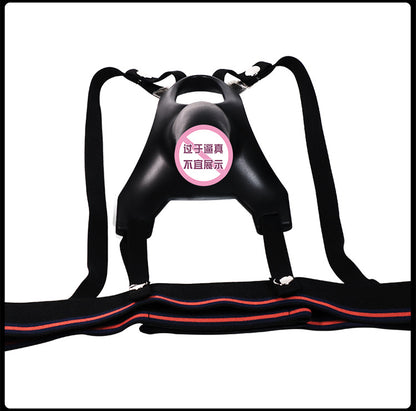 🖤 กางเกงทอม (Hollow Strap-on) | อุปกรณ์สวมใส่ซิลิโคนแบบกลวง สายรัดปรับได้