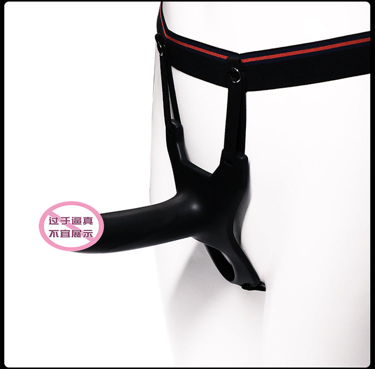 🖤 กางเกงทอม (Hollow Strap-on) | อุปกรณ์สวมใส่ซิลิโคนแบบกลวง สายรัดปรับได้