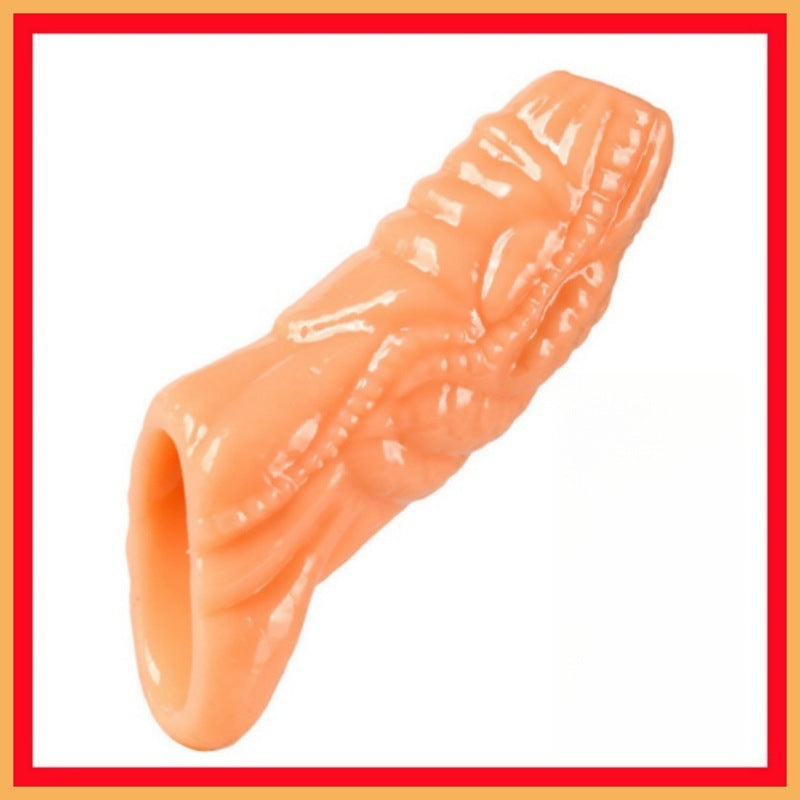 ปลอกหุ้มคริสตัลเพิ่มขนาดอวัยวะเพศชาย - ปลอกหุ้มฟันหมาป่าอันเป็นเอกลักษณ์ สำหรับคู่รัก