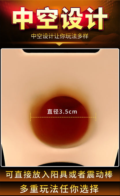 🖤 กางเกงทอม (Hollow Strap-on) | อุปกรณ์สวมใส่ซิลิโคนแบบกลวง สายรัดปรับได้