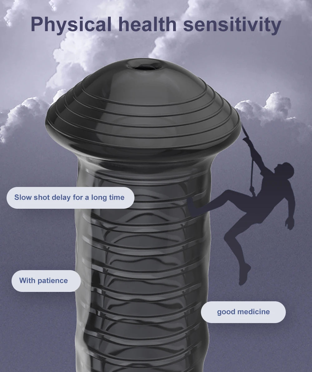 ถุงยางอนามัยเพิ่มขนาด แหวนอวัยวะเพศชาย ปลอกซิลิโคน TPE ชะลอการหลั่ง