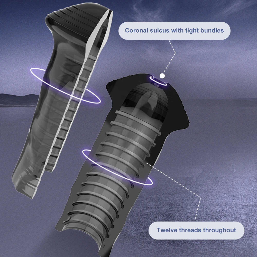 ถุงยางอนามัยเพิ่มขนาด แหวนอวัยวะเพศชาย ปลอกซิลิโคน TPE ชะลอการหลั่ง