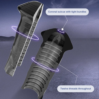 ถุงยางอนามัยเพิ่มขนาด แหวนอวัยวะเพศชาย ปลอกซิลิโคน TPE ชะลอการหลั่ง