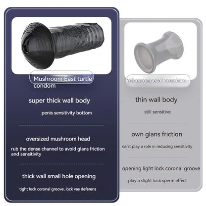 ถุงยางอนามัยเพิ่มขนาด แหวนอวัยวะเพศชาย ปลอกซิลิโคน TPE ชะลอการหลั่ง