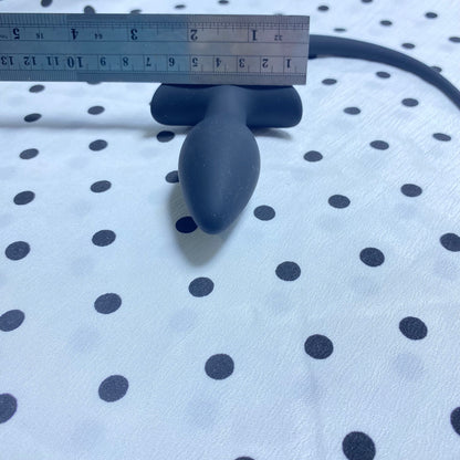 Silicone Anal Plug for Men with Dog Tail Shape - Sex Toys