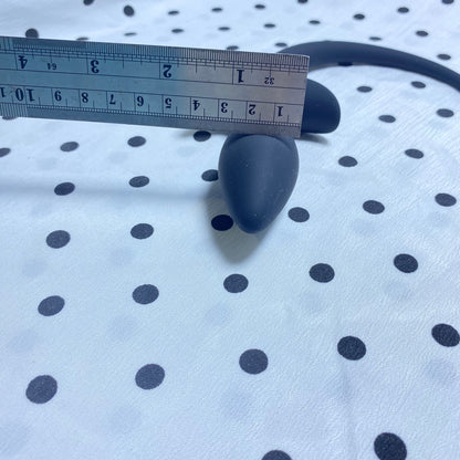 Silicone Anal Plug for Men with Dog Tail Shape - Sex Toys