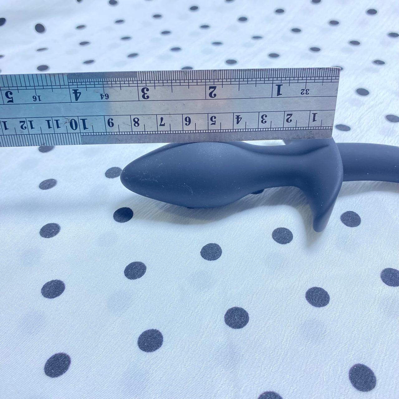 Silicone Anal Plug for Men with Dog Tail Shape - Sex Toys