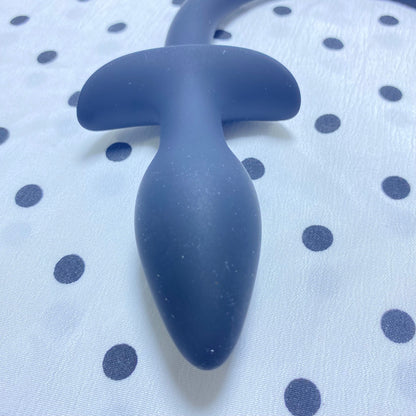 Silicone Anal Plug for Men with Dog Tail Shape - Sex Toys