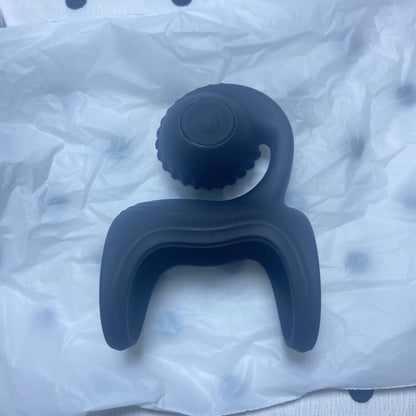 HARUE Snail Shape Clitoris Stimulator Vibrating Ring - Dual Motors 10 Modes