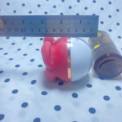 Female vibrator, big mouth, automatic tongue sucking, red lip massager, rechargeable