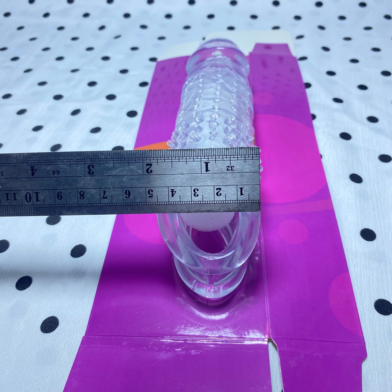 ปลอกหุ้มองคชาตชายที่ขยายส่วนยาวที่หัวและหนาขึ้นพร้อมขอบหยัก เหมาะสำหรับคู่รัก TPE