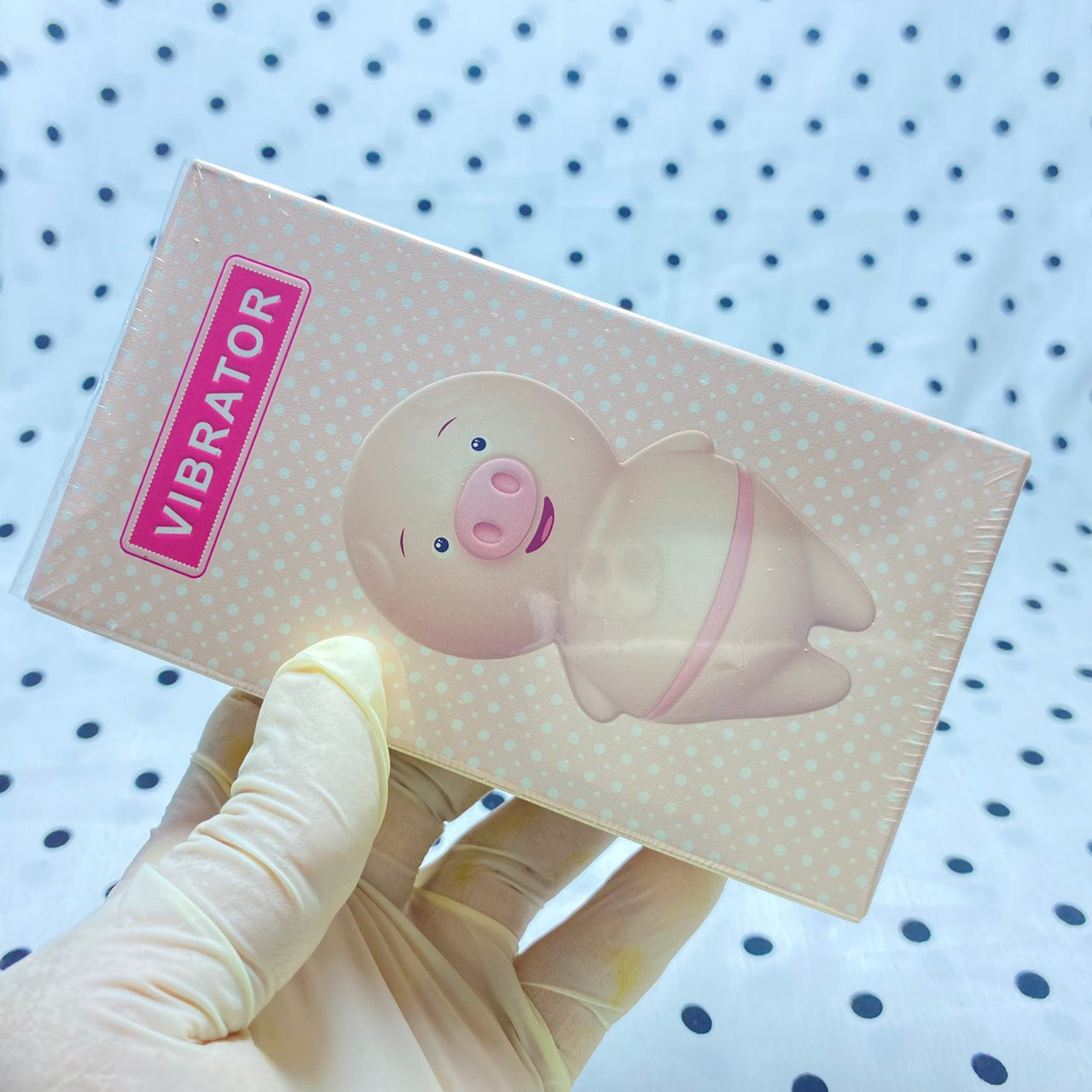 Second generation tongue licking pig - vibrating tongue licking pig, female vaginal massage toy