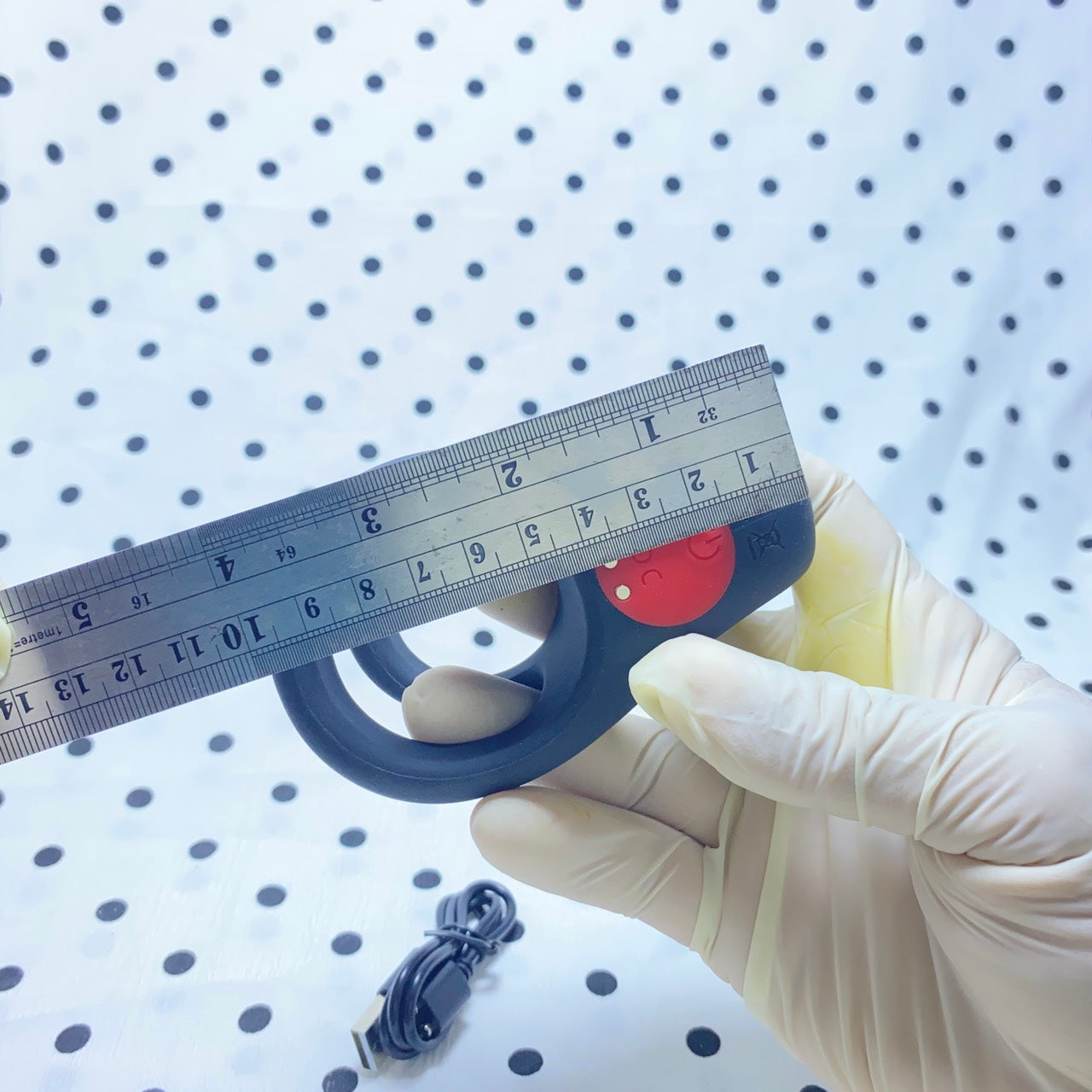 Double Ring Vibrating Ring - Semen Lock - Delay Ejaculation, Penis Exerciser for Couples