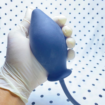 สินค้าสำหรับผู้ใหญ่ ปลั๊กอุดทวารหนักแบบเป่าลม อุปกรณ์ขยายทวารหนัก Inflatable Anal Plug Expander