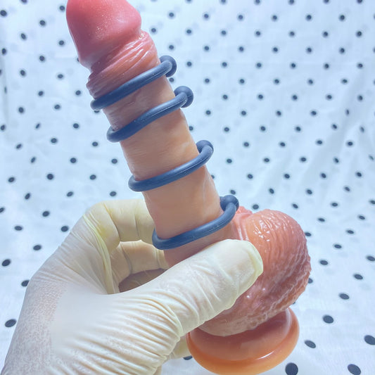 The Endurance 4X - ชุดแหวนรัดองคชาตปรับระดับ 4 ไซส์ เพื่อการชะลอการหลั่ง