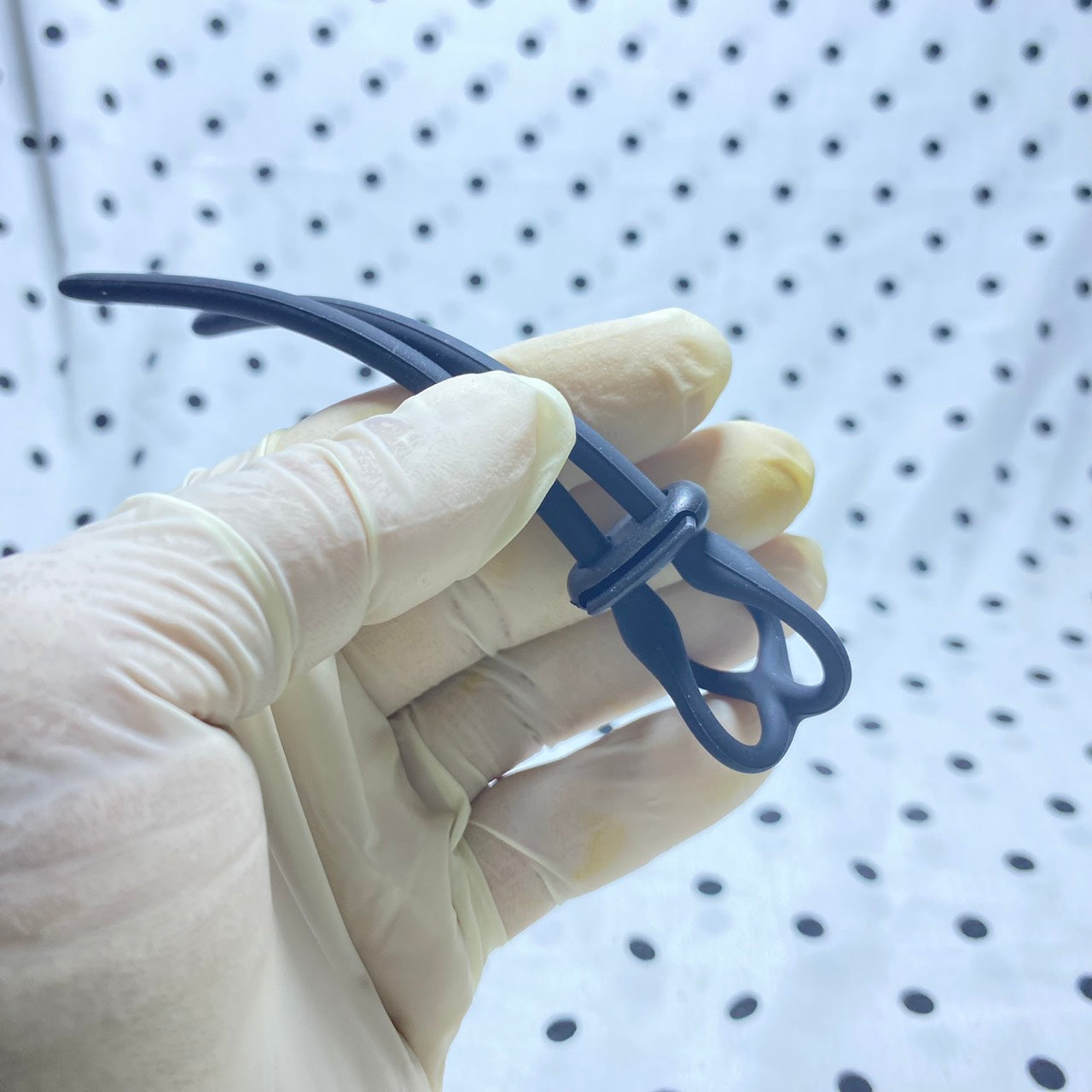 The Figure-Eight Adjustable Silicone Semen Lock & Retention Ring - เชือกล็อคน้ำอสุจิซิลิโคนปรับได้