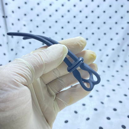 The Figure-Eight Adjustable Silicone Semen Lock & Retention Ring - เชือกล็อคน้ำอสุจิซิลิโคนปรับได้