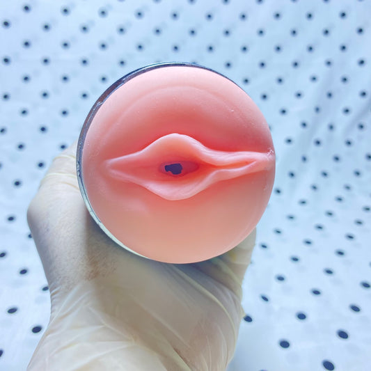 เซ็กซ์ทอย 2-in-1 ถ้วยช่วยสำเร็จความใคร่สำหรับผู้ชาย แบบสองหัว ปากและช่องคลอด