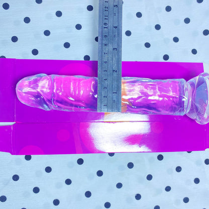 💎 คริสตัลเจลลี่ใส (Crystal Jelly Dildo) | ดิลโด้โปร่งใสพร้อมฐานดูดแรงสูง หลายขนาด