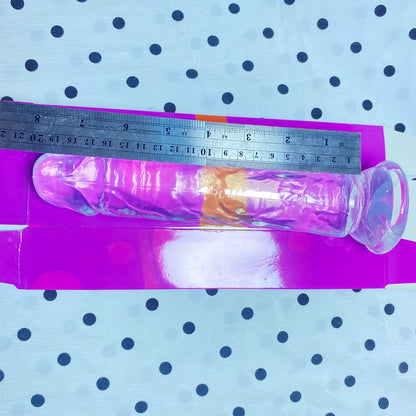 💎 คริสตัลเจลลี่ใส (Crystal Jelly Dildo) | ดิลโด้โปร่งใสพร้อมฐานดูดแรงสูง หลายขนาด