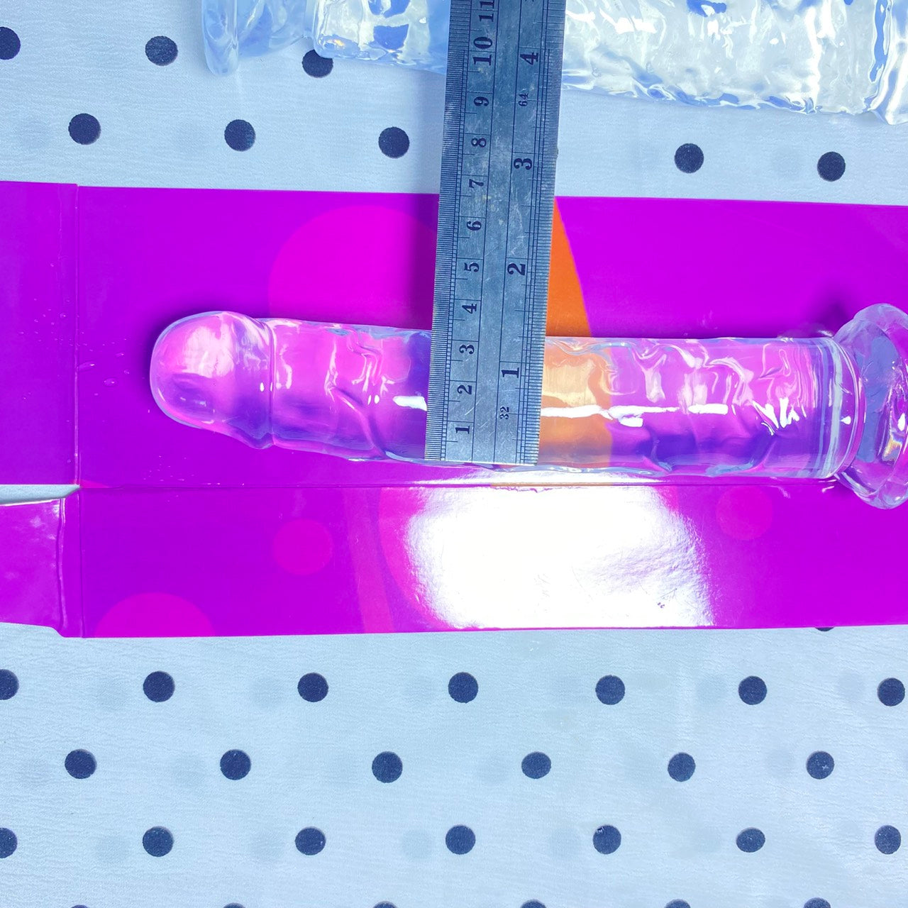 💎 คริสตัลเจลลี่ใส (Crystal Jelly Dildo) | ดิลโด้โปร่งใสพร้อมฐานดูดแรงสูง หลายขนาด