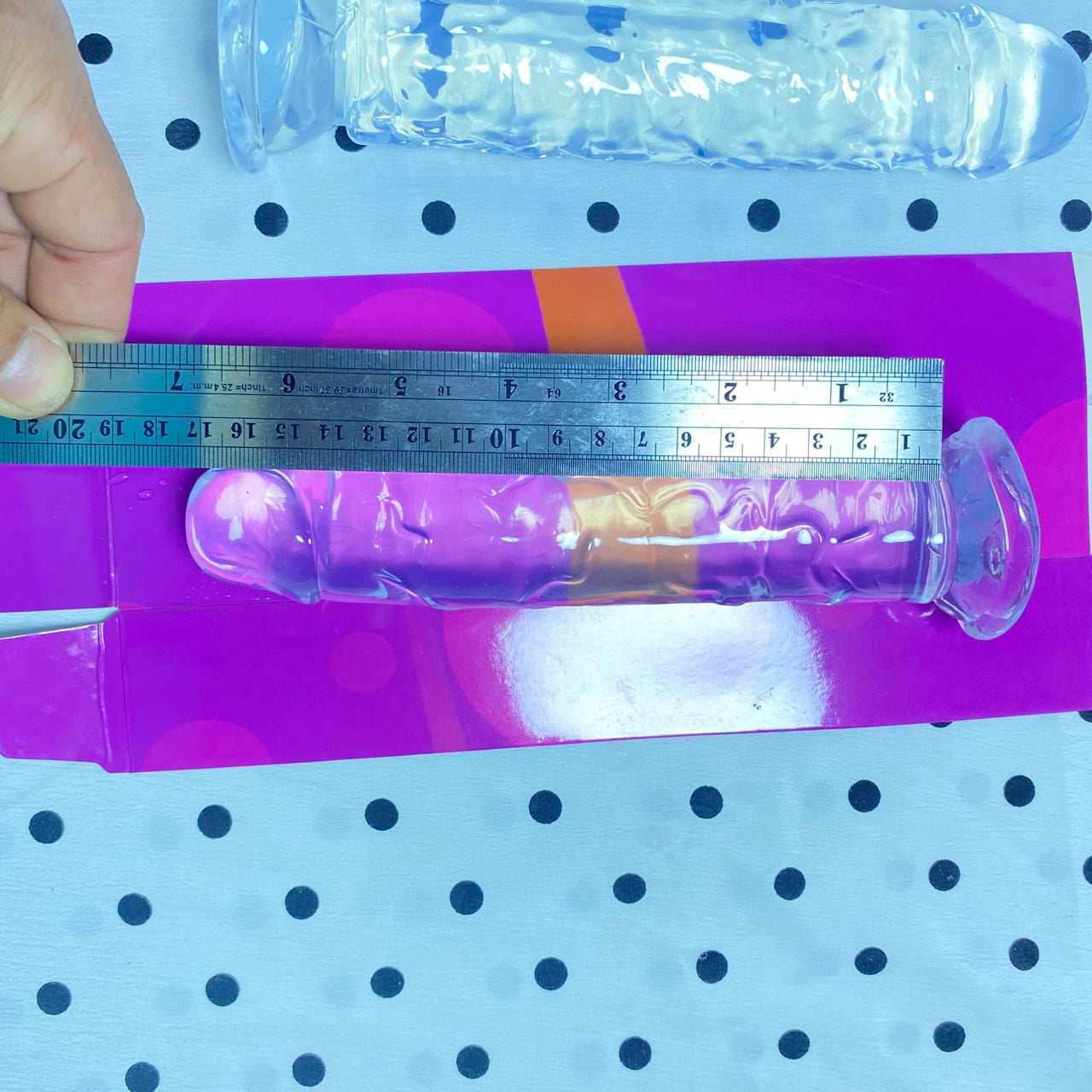 💎 คริสตัลเจลลี่ใส (Crystal Jelly Dildo) | ดิลโด้โปร่งใสพร้อมฐานดูดแรงสูง หลายขนาด