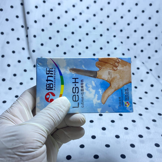 🧤 ถุงยางนิ้ว Pleasure More (倍力乐) | อุปกรณ์สวมนิ้วกระตุ้นจุด G