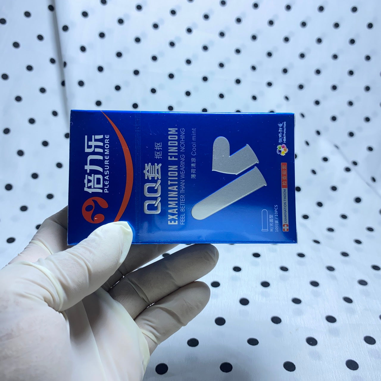 🧤 ถุงยางนิ้ว Pleasure More (倍力乐) | อุปกรณ์สวมนิ้วกระตุ้นจุด G