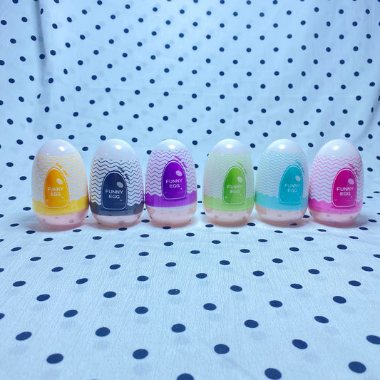 LaiLe Mini Male Masturbator Egg Portable Male Sex Toy ไข่ช่วยตัวเองสำหรับผู้ชาย